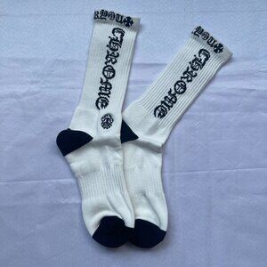 Chrome Hearts White and Black Socks